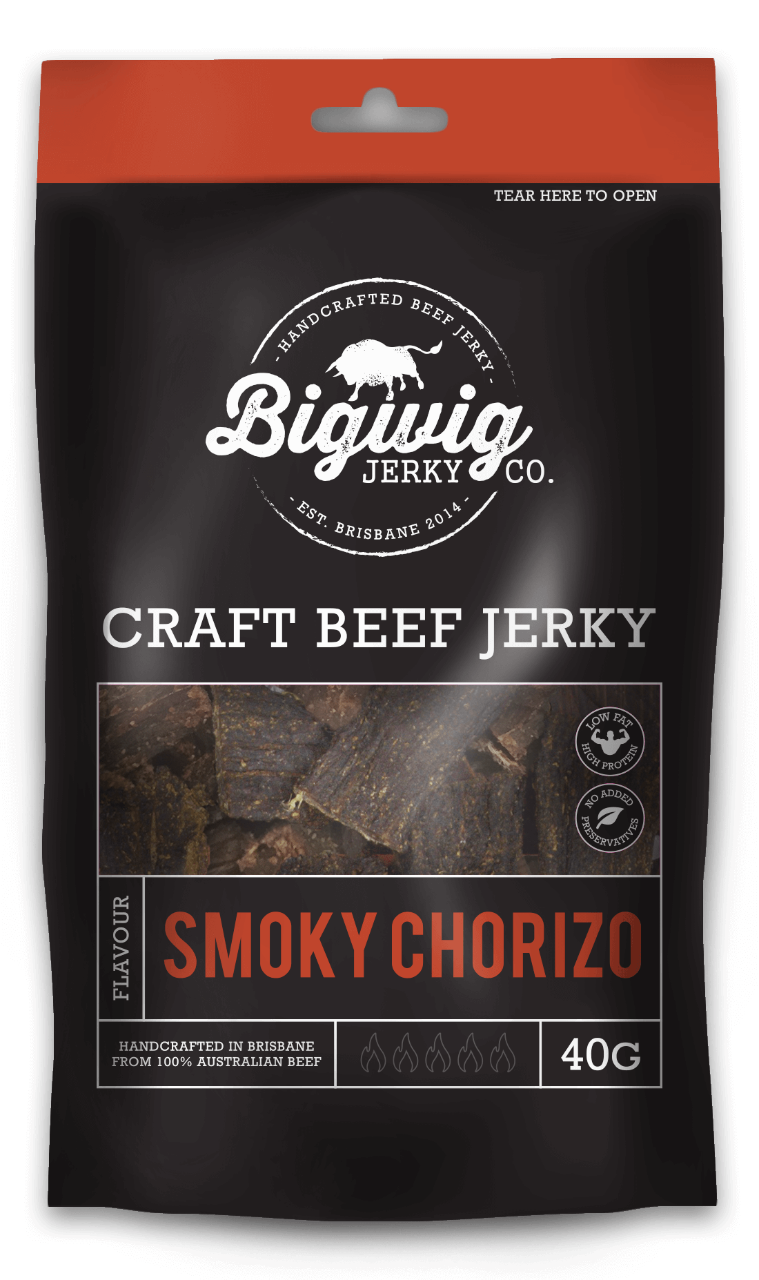 Smoky Chorizo Beef Jerky