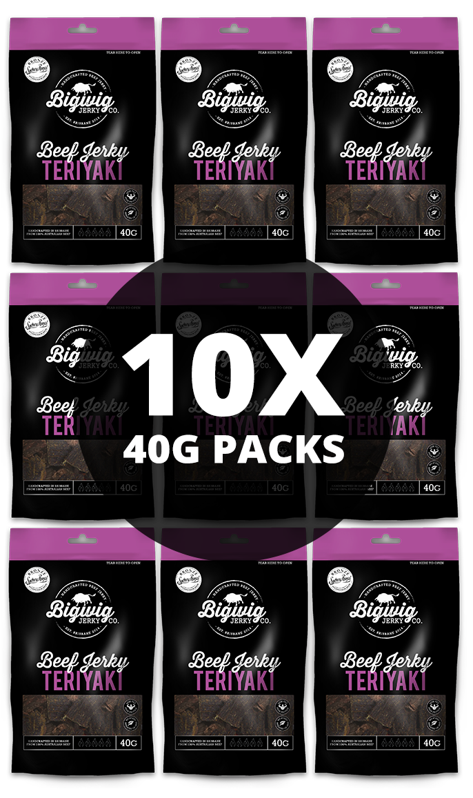 10 Pack Bundle of 40g Jerky Save $15